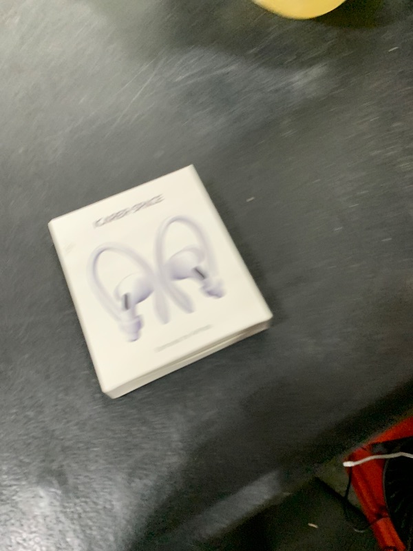 Photo 1 of ICARERSPACE 2 Pairs AirPods Ear Hooks for AirPods Pro 2, AirPods Pro, AirPods 4, 3, 2 & 1, Upgraded Anti Slip Sports Clip Hooks for AirPods 1, 2, 3, 4,Pro and Pro 2 – White