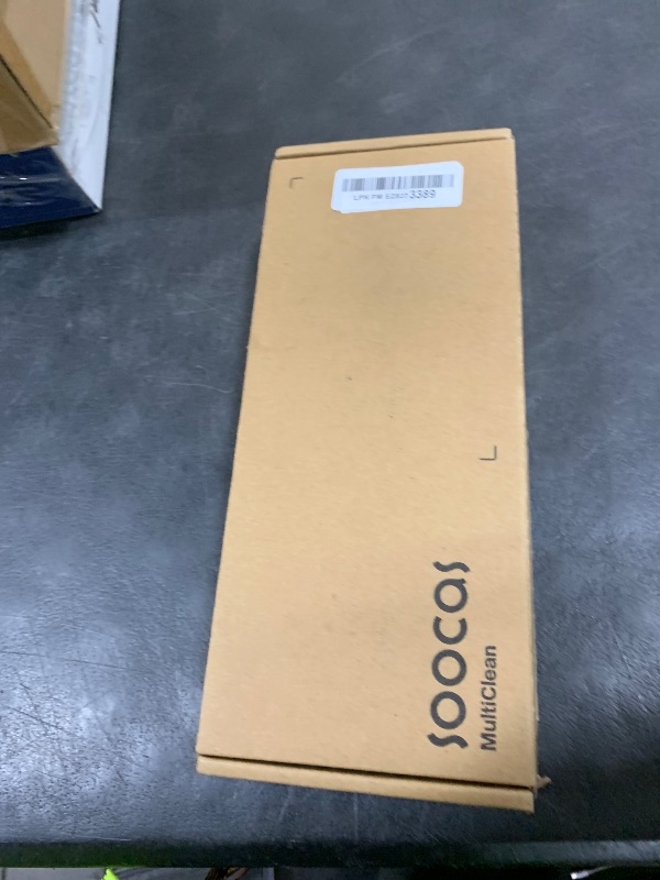 Photo 1 of Soocas NEOS II - Electric Toothbrush with Water Flosser, Sonic Electric Toothbrush for Adults, Cordless Water Flosser for Travel, Portable Oral Irrigator, Up to 100% Plaque Removal, Dark Violet