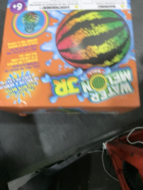 Photo 1 of Watermelon Ball JR - Pool Toy for Underwater Games - Durable Ball for Pool Football, Basketball & Rugby - Perfect for Water Parties - Fun for Adults & Kids Alike - Fillable Pool Ball - Ages 6+