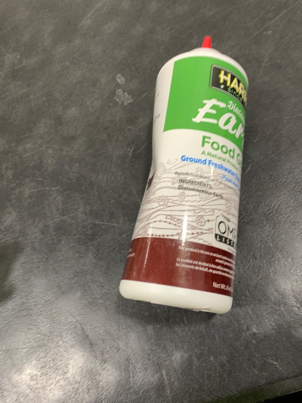 Photo 1 of HARRIS Diatomaceous Earth Food Grade, Half Pound with Easy Application Puffer Tip