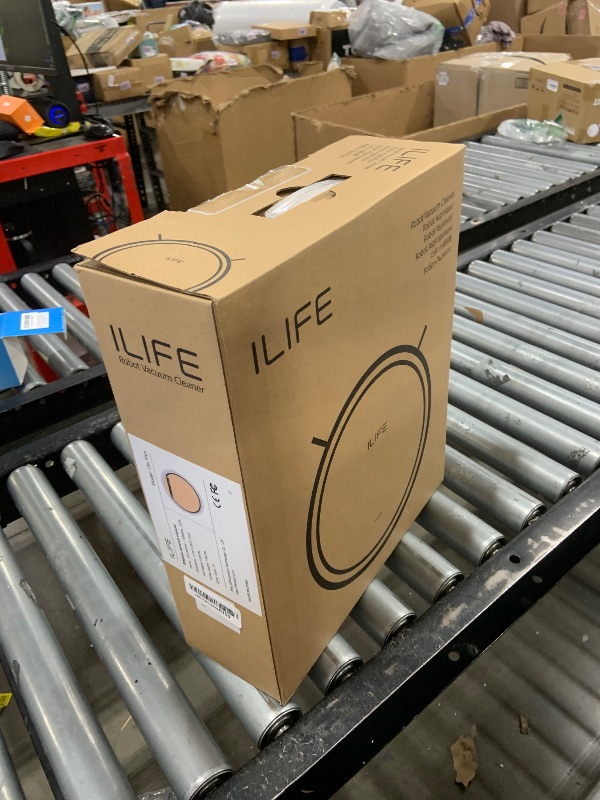 Photo 1 of ILIFE V5s Plus Robot Vacuum and Mop Combo with Wi-Fi/App/Alexa, Automatic Self-Charging Robotic Vacuum Cleaner, Slim and Quiet, Cleans Hard Floors Carpets and Pet Hair (V5s Pro Upgrade Version)