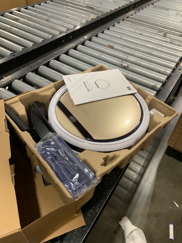Photo 1 of ILIFE V5s Plus Robot Vacuum and Mop Combo with Wi-Fi/App/Alexa, Automatic Self-Charging Robotic Vacuum Cleaner, Slim and Quiet, Cleans Hard Floors Carpets and Pet Hair (V5s Pro Upgrade Version)