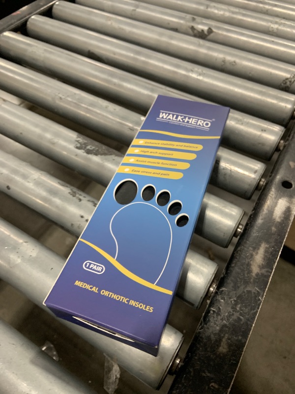 Photo 1 of Inserts Relieve Plantar Fasciitis - Flat Feet Insoles Arch Supports, Orthotic Insoles for Foot Pain Arch Pain Reduce Muscle Fatigue Absorb Shock (Mens 4-4 1/2 | Womens 6-6 1/2)