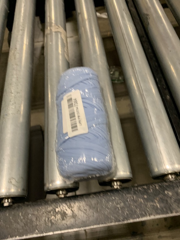Photo 1 of JeogYong T-Shirt Yarn, 200g/196ft Elastic Fabric Cloth Knitting T Shirt Yarn, Sky Blue Thick Crochet Fabric Ribbon for Crocheting Bags/Baskets/Rugs, Home Decor, DIY Crafts