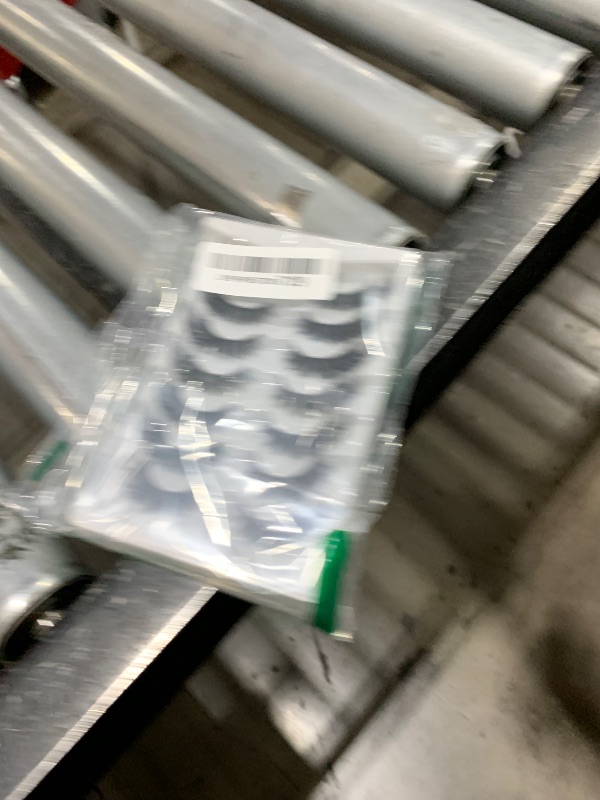 Photo 1 of Poolunch False Eyelashes Cat Eye Lashes 8D Volume Wispy Natural Crossed Fake Eyelashes Faux Mink Lashes Strips 7 Pairs Pack