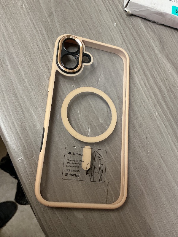 Photo 1 of iPhone 16 phone case warm cream coffee color 