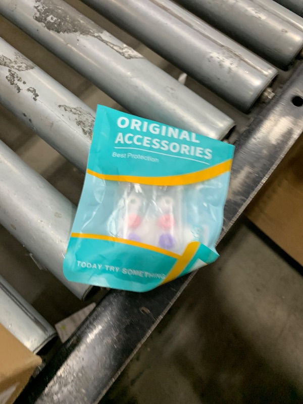 Photo 1 of (4-Pairs) EarTips for Airpods Pro & Pro 2nd Gen Ear Tips (4-Pairs) - Silicone, Anti-Slip - Fit in Charging Case (Black/White/Pink/Purple)