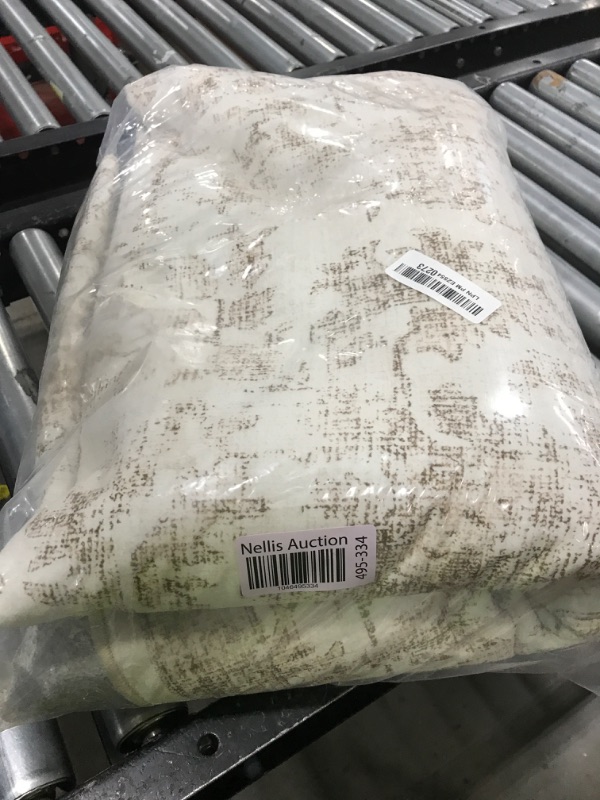 Photo 1 of PureCozy Light Brown Area Rug 6x9 Machine Washable Vintage Living Room Distressed Non Slip Carpet Traditional Indoor Bedroom Retro Floral Accent Throw Large Rug for Office Kitchen Dining Room