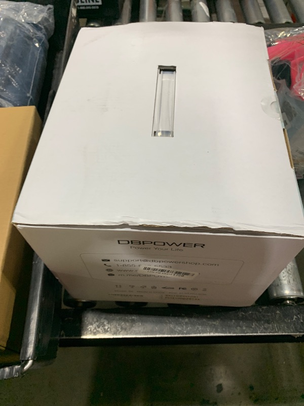 Photo 1 of [Auto Focus/5" LCD] DBPOWER Outdoor Projector 4K with 5G WiFi and Bluetooth, 1000ANSI Native 1080P Portable Projector with Full-Sealed Engine, 3D surround, Movie Projector for iOS/Android/TV Stick