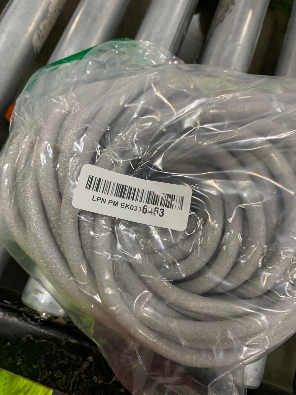 Photo 1 of 59FT Length Backer Rod Foam Caulk Saver for Concrete Filling, Joints and Gaps, 5/8 in Diameter x 59FT Length (Grey)