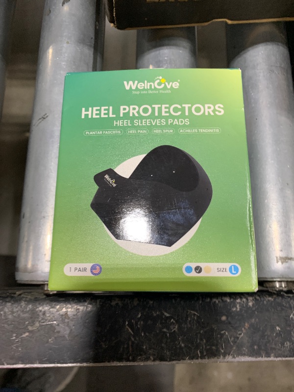 Photo 1 of Plantar Fasciitis Gel Heel Protectors - Welnove Heel Cups for Women Men Heels Spur Pain Relief - Heel Inserts Pads for Achilles Tendonitis Dry Cracked Heel Support Cushion(W 9.5-13 / M 8.5-14)