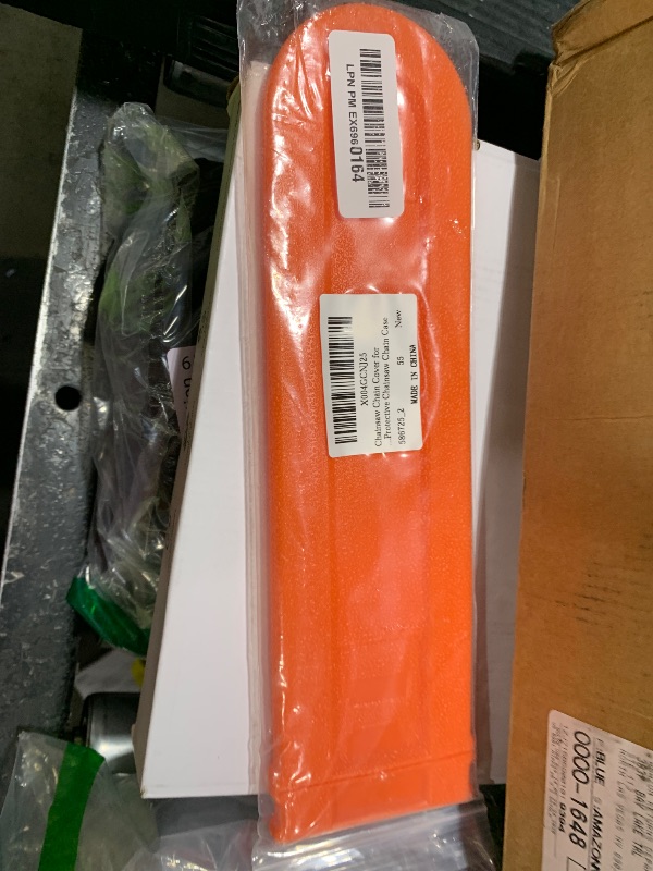 Photo 1 of Chainsaw Chain Cover for 8-10-11 inch Chainsaw Bars, Universal Chainsaw Bar Scabbard Cover Red Chainsaw Storage Guide Plate Cover Chainsaw Blade Guard Case Protective Chainsaw Chain Case