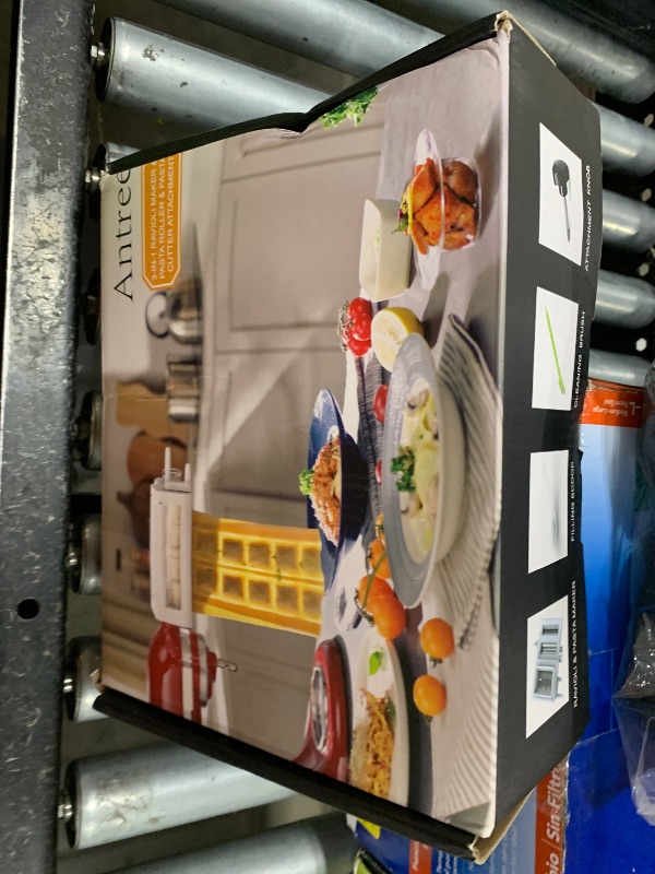 Photo 1 of ANTREE 3-IN-1 Pasta Attachment & Ravioli Attachment for KitchenAid Stand Mixers, Pasta Maker Assecories included Pasta Sheet Roller, Spaghetti Cutter and Ravioli Maker Attachment