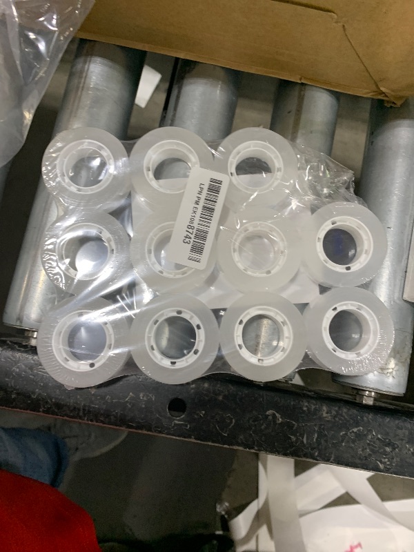 Photo 1 of OWLKELA 12 Rolls Transparent Tape Refills, Clear Tape, All-Purpose Transparent Glossy Tape for Office, Home, School