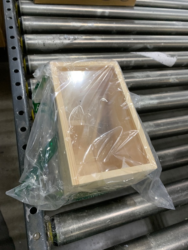 Photo 1 of MUYG Parakeet Nesting Box,Transparent Bird Nest Boxs Natural Wooden Breeding Box 