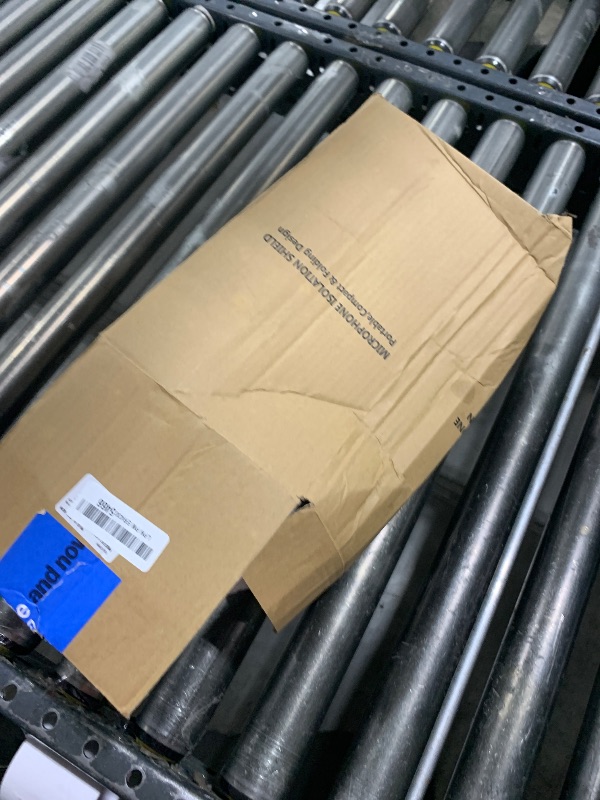 Photo 1 of AGPTEK Microphone Isolation Shield, Foldable Adjustable Durable Studio Recording Microphone Isolator Panel for Stand Mount or Table Top