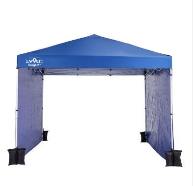 Photo 1 of Yoli Malibu EasyLift 100 10' x 10' Straight Leg Instant Canopy Value Pack