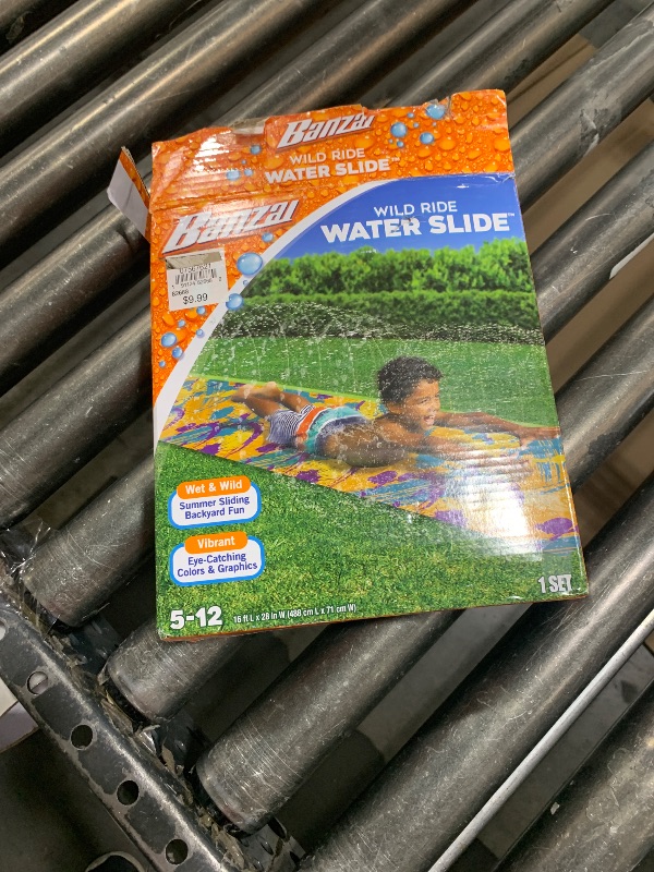Photo 1 of banzai water slide