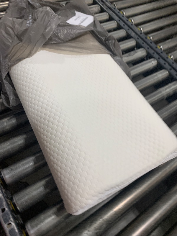 Photo 1 of UTTU Cervical Pillow for Neck Strain Relief, Memory Foam Neck Pillow for Sleeping, Adjustable Orthopedic Sandwich Pillow, Contour Cooling for Side Back Stomach Sleeper, Queen(23.6"×14"×4.7"/3.9")