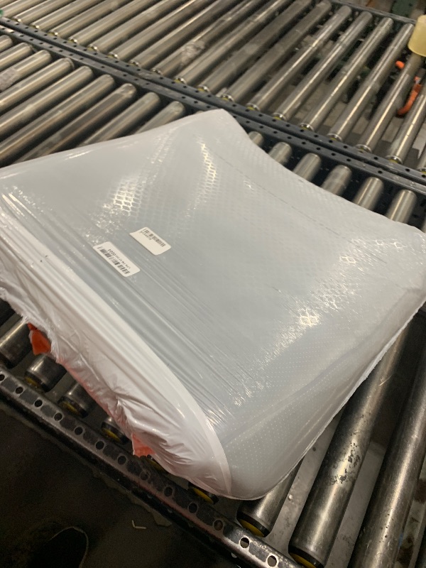 Photo 1 of Bed Wedge Pillow | Unique Curved Design for Multi Position Use | Memory Foam Wedge Pillow for Sleeping | Works for Back Support, Leg, Knee | Includes Cover Plus Extra Sheet (Dark Grey)