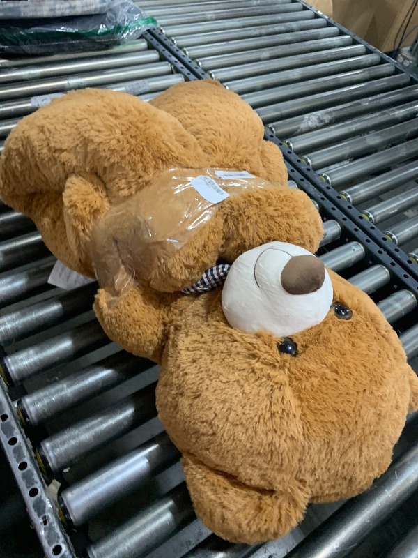 Photo 1 of MaoGoLan Big Brown Jumbo Oversized Teddy Bear 47 inch Giant Stuffed Animal 4 Feet for Boy Baby Shower