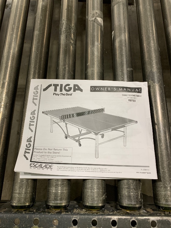Photo 1 of Stiga T8733 ST3100 Competition Indoor Ping Pong Table