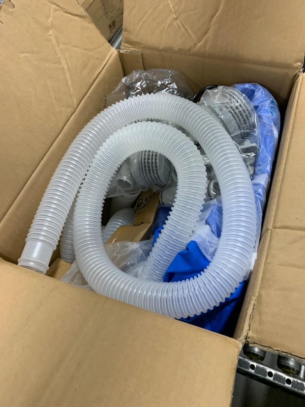 Photo 1 of INTEX 28121EH Easy Set Inflatable Swimming Pool Set: 10ft x 30in – Includes 330GPH Cartridge Filter Pump 