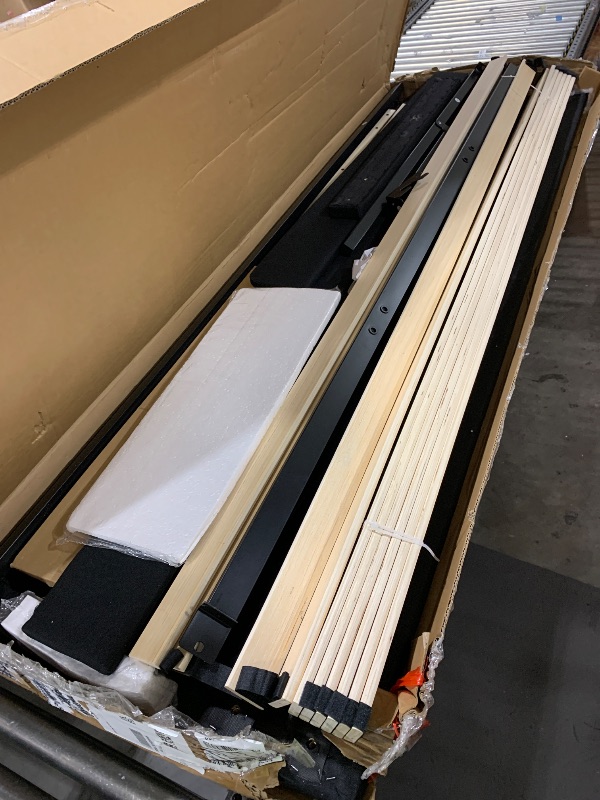Photo 1 of iPormis King Size Bed Frame with Diamond Button 