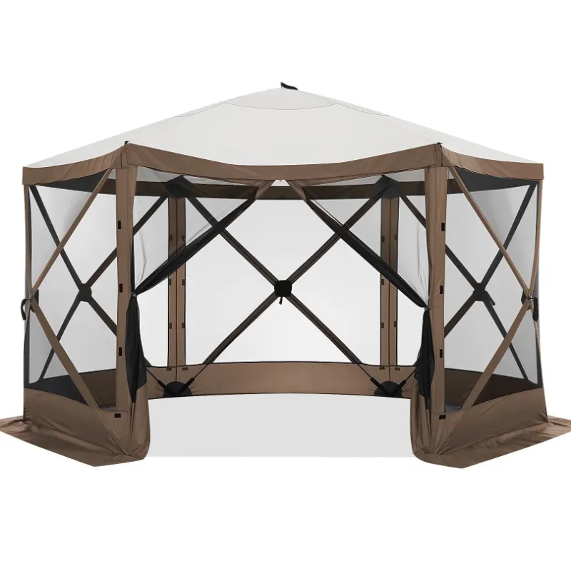 Photo 1 of COBIZI 12x12 Pop Up Canopy Gazebo, Outdoor Canopy Tent Screen House