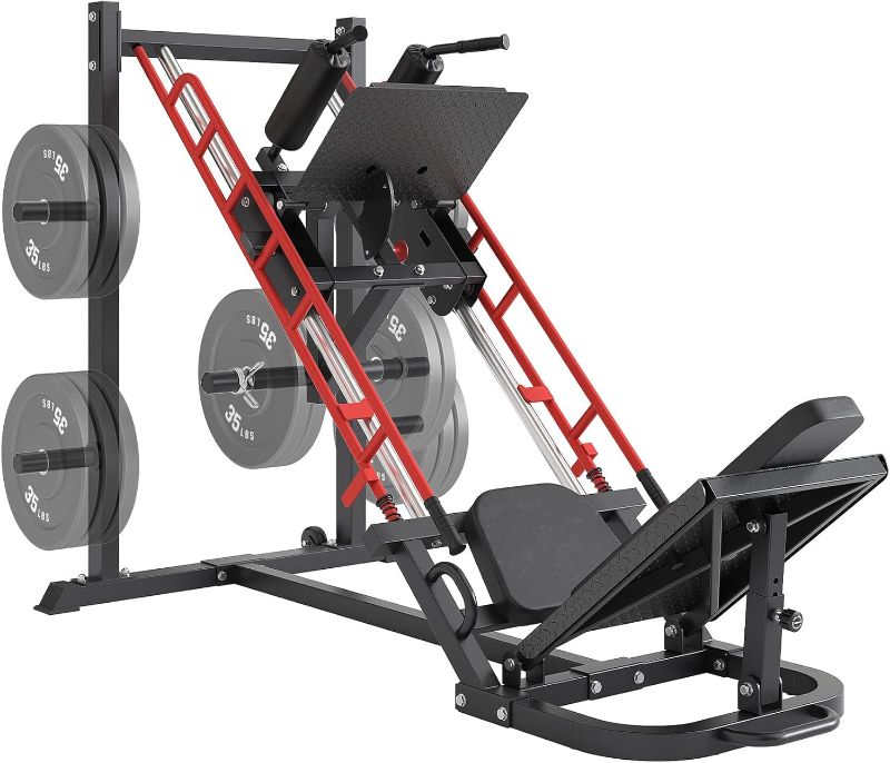 Photo 1 of (Incomplete set) Dripex Leg Press Machine, Leg Press Machines for Home Gym, Professional Leg Press Hack Squat Machine