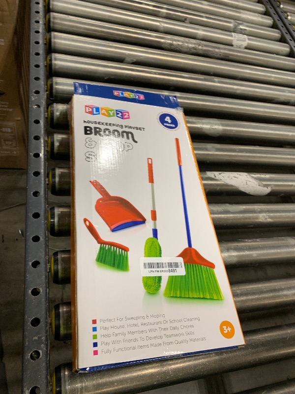 Photo 1 of Play22 Kids Cleaning Set 4 Piece - Toy Cleaning Set Includes Broom, Mop, Brush, Dust Pan