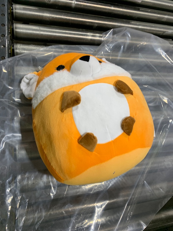 Photo 1 of PLAYNICS Original Large Fox Plush Pillow Stuffed Animal Toy,12.5" Cute Soft Toys Big Size Fat Kawaii Hugging Stuff Cuddle Huggable Plushie,Gift for Kids
