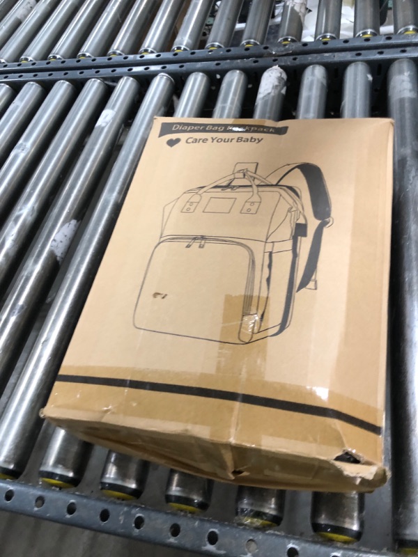 Photo 1 of Astro alan Baby Diaper Bags with Changing Station, Waterproof Diaper Bag Backpack for Moms Dads with USB Charging Port