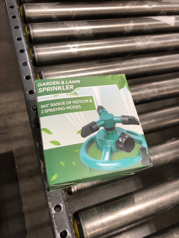 Photo 1 of Sprinklers for Yard, Water Sprinkler for Lawn, 360 Degree Rotating Lawn Sprinkler for Yard Large Area