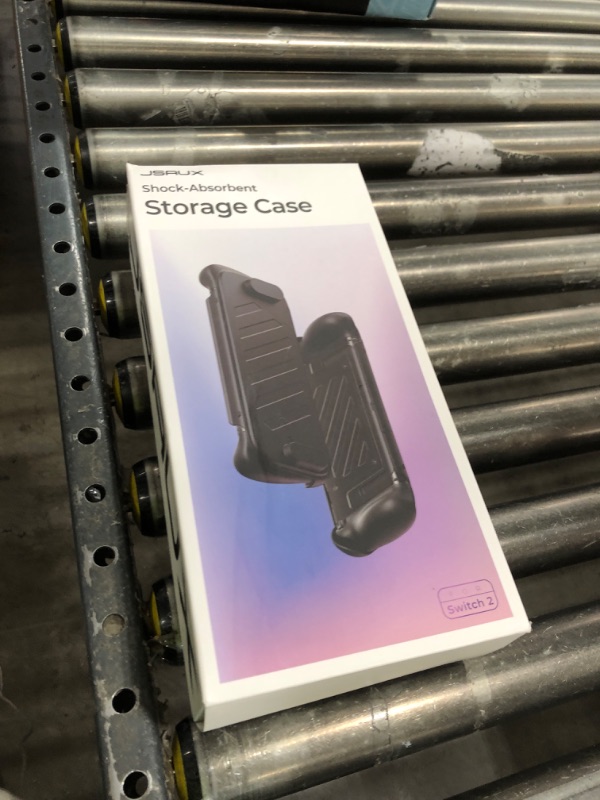 Photo 1 of JSAUX Split Protective Case for Nintendo Switch 2, TPU Middle Frame & PC Front Cover, Non-Slip Ergonomic Grip, Storage for 10 Game Cards