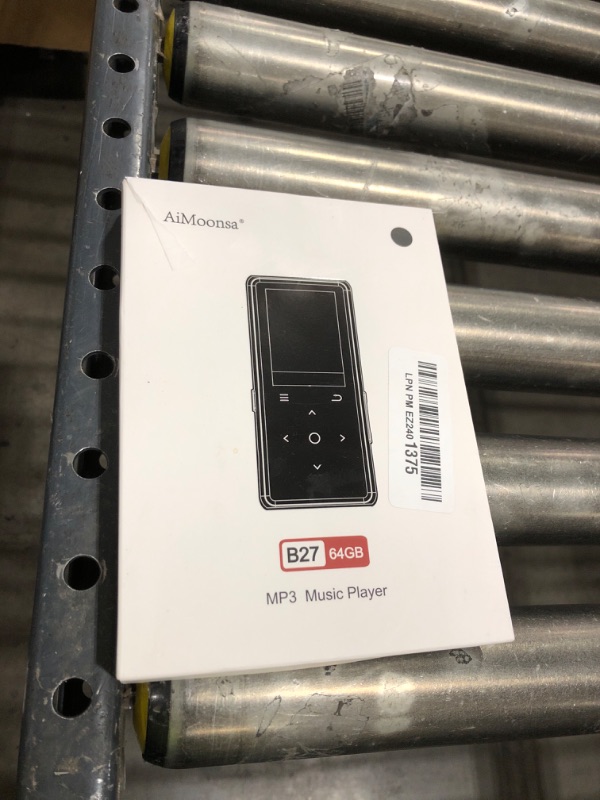 Photo 1 of 64GB MP3 Player with Bluetooth 5.2, AiMoonsa Music Player with Built-in HD Speaker, FM Radio, Voice Recorder, HiFi Sound, E-Book, Earphones Included