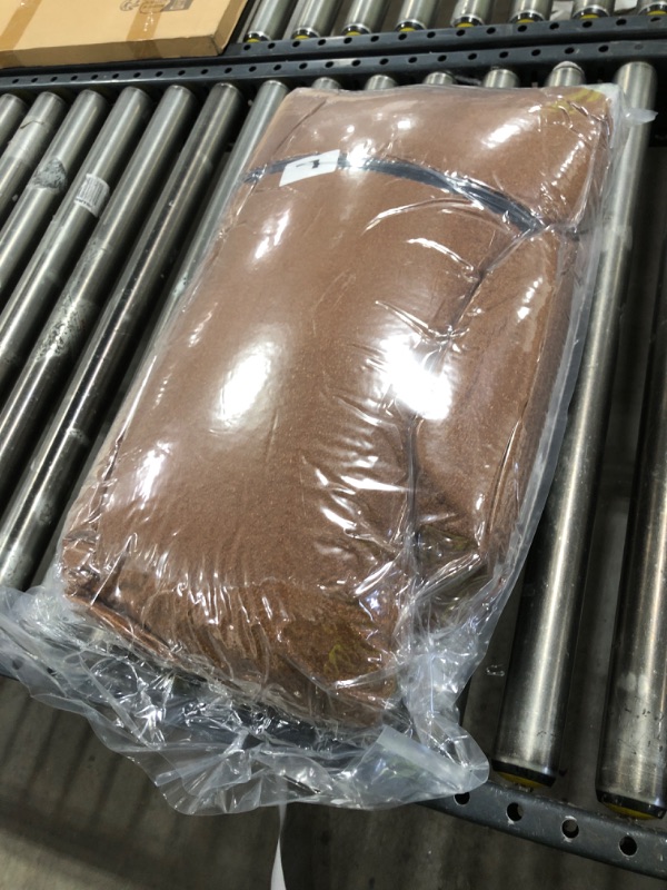 Photo 1 of Sytopia Large Dog Bed 42'', Calming Donut Bed for Indoor Cats Large with Removable Washable Cover, Cozy Soft Round Pet Bed with Spine Support up to 60 lbs, Brown