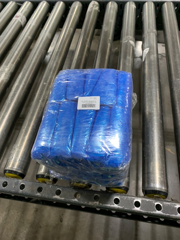 Photo 1 of FIPASEN Disposable Oversleeves Covers, 200PCS Plastic Arm Sleeves Covers for Painting Repairing Cleaning Tattooing - Blue