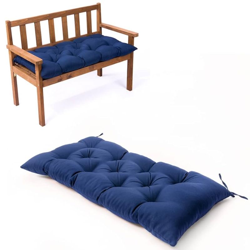 Photo 1 of Metliv Outdoor Deep Seat Cushion Set 19" x 19", Water Repellent & Fade Resistant Cushion for Patio Furniture, Navy