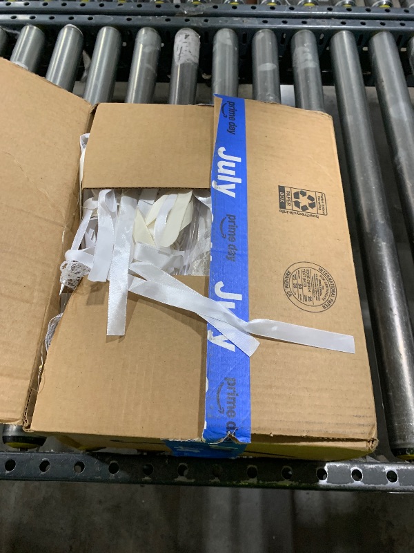 Photo 1 of 100 Pcs Wedding Wands Ribbon with 3 Colorful Flashing Modes, Light up LED Silk Fairy Wands, Glow Lace Stick with Bells for Wedding Reception, Graduation, New Year, Birthday Party (Warm White)