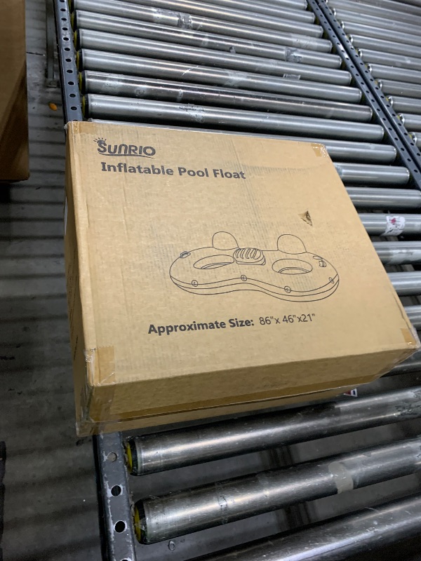 Photo 1 of Sunrio 2025 New & Upgrade 2 Person Double River Tubes for Floating Heavy Duty Inflatable Floating Lounger 