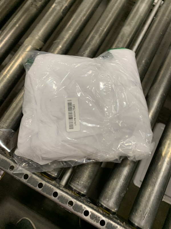 Photo 1 of 10ft x 10ft White Tulle Backdrop Curtains for Parties Wedding Bridal Shower 1 Panel Sheer Backdrop Curtains White Drapes for Backdrop for Baby Shower Birthday Party Photo Background Home Decorations