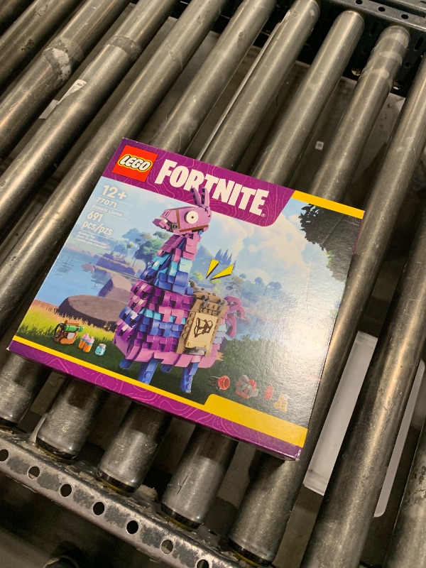 Photo 1 of LEGO Fortnite Supply Llama Building Set - Kids Toy for Gamers, Ages 12+ - Display Model, Collectible Fortnite Toy - Gift for Boys & Girls - 77071