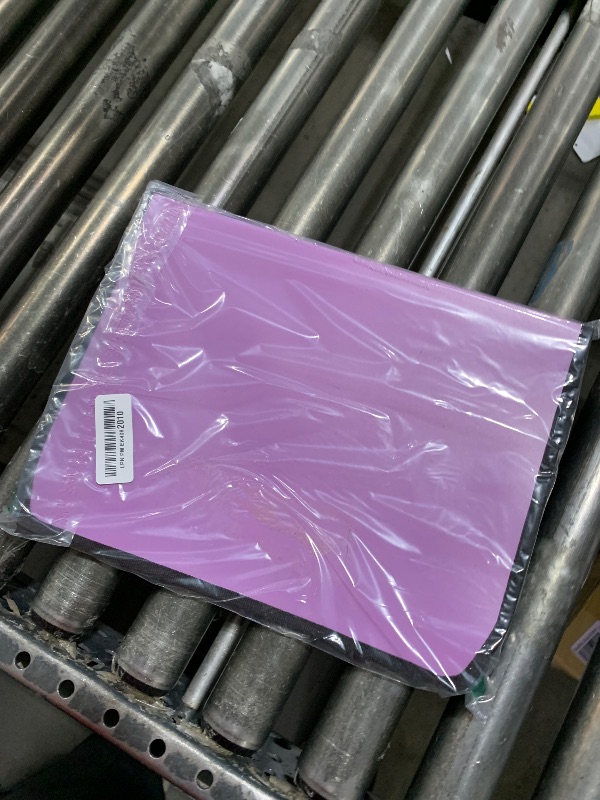 Photo 1 of Five Star 7 Pocket Expanding File Organizer + Study App, Plastic Expandable File Folders with Customizable Tabs & Clear Cover, Holds 8-1/2" x 11", Zipper Closure, Amethyst Purple (351700G)