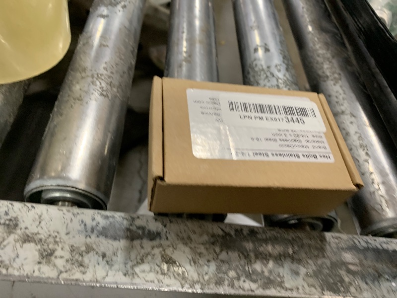 Photo 1 of 1/4-20 x 3" Hex Head Cap Screws Hexagon Bolts, External Hex Drive, Stainless Steel 304, UNC Coarse Thread Fully Threaded, 25 PCS
