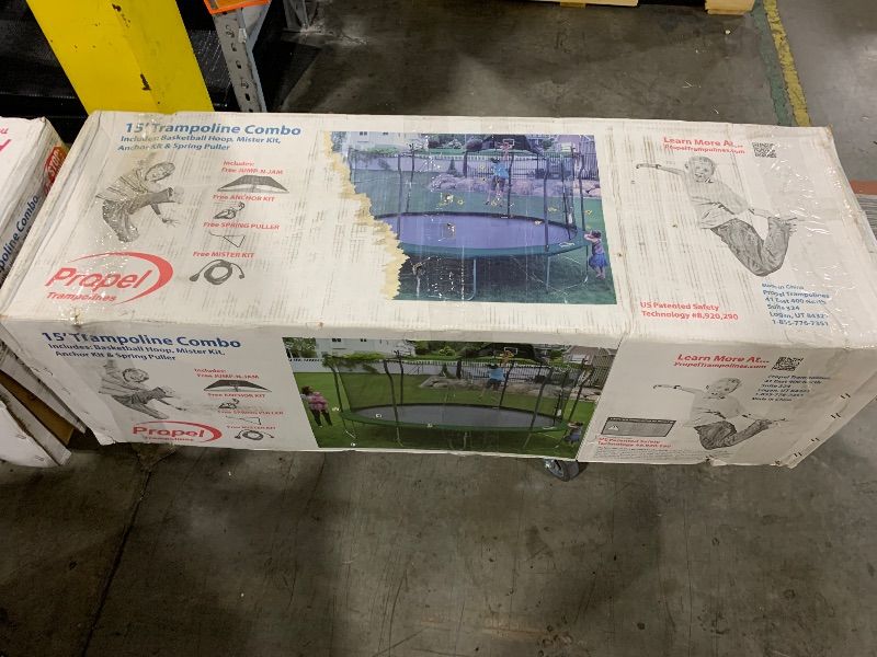 Photo 1 of Propel Trampolines 15' Round Trampoline with Safety Enclosure