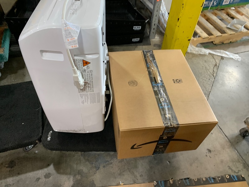 Photo 1 of Hisense 8,000 BTU Portable Air Conditioner with Dual Hose & Inverter, 350 Sq Ft, Wi-Fi, ConnectLife App for Google and Alexa, 3 operating modes, Noise 42 dB(A) - HAP0824TWD, White