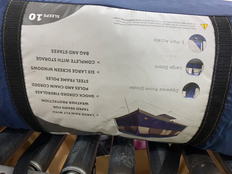 Photo 1 of 15x10 CAMPING BLUE TENT