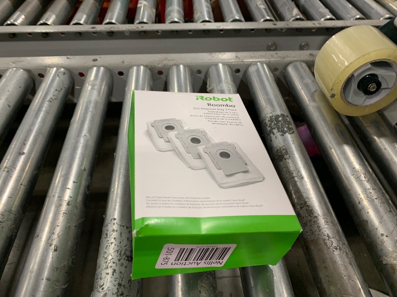 Photo 1 of iRobot Authentic Replacement Parts - 3 Count (Pack of 1) Dirt Disposal Bags Compatible with Roomba Clean Base Models i1+, i3+, i4+, i5+, i7+, i8+, Combo j8+, j9+