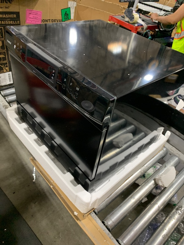 Photo 1 of COMFEE’ Countertop Dishwasher, Energy Star Portable Dishwasher, 6 Place Settings & 8 Washing Programs, Speed, Baby-Care, ECO& Glass, Dish Washer for Dorm, RV& Apartment, Black
